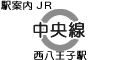 JR中央線 西八王子駅